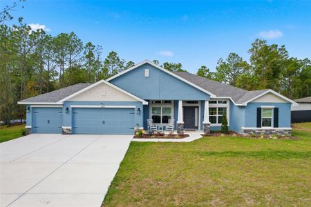 New construction Single-Family house 14351 Carolina Chickadee Rd, Weeki Wachee, FL 34614 plan 2169 - image