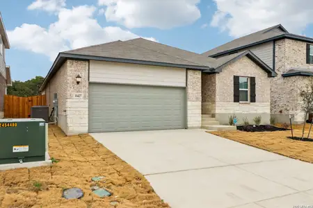 New construction Single-Family house 11427 Feather Vale, San Antonio, TX 78254 plan Preston - image