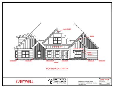 New construction Single-Family house Newnan, GA 30263 plan Greywell A - image