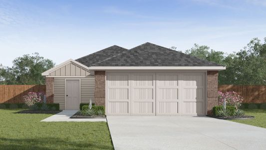 New construction Single-Family house 4214 Paprika Grv, Von Ormy, TX 78073 The Atlanta- photo 0
