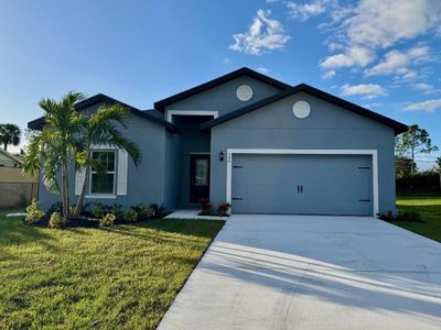 New construction Single-Family house 256 Sw Grove Ave, Port Saint Lucie, FL 34983 - image
