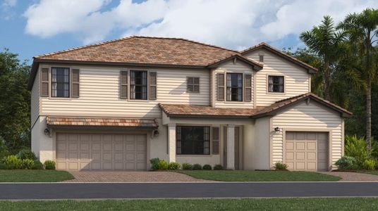 New construction Single-Family house 21078 Verawood Lp, Estero, FL 33928 plan Sorrento - image