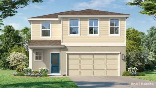 New construction Single-Family house 353 Meredith Blvd, Winter Haven, FL 33881 plan Naples - image