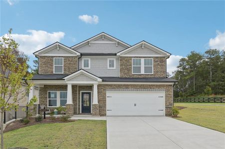 New construction Single-Family house 225 Ivey Township Dr, Dallas, GA 30132 plan Johnson - image