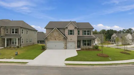 New construction Single-Family house 7169 Bocholt Dr, South Fulton, GA 30349 plan Grayson - image