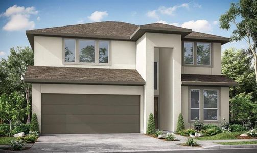 New construction Single-Family house 21826 Wycombe Terrace Way, Cypress, TX 77433 Camelia- photo 0