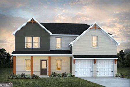 New construction Single-Family house 101 Faulkner Cir, Social Circle, GA 30025 - image