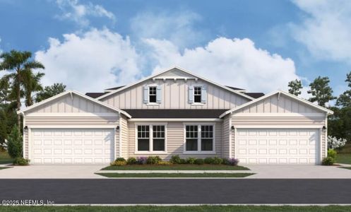 New construction Townhouse house 71 Camphor Laurel Rd, Saint Augustine, FL 32092 - photo 0