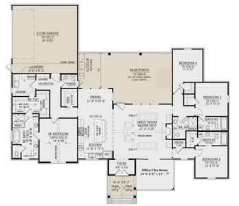 New construction Single-Family house D5 Rebekah Pear Orchard Rd, Granbury, TX 76048 - image 3