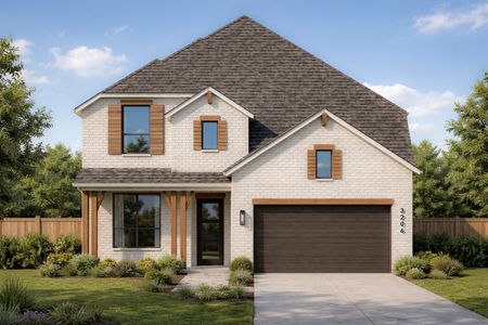 New construction Single-Family house 112 High Rock Pass, Kyle, TX 78640 plan Kent - image