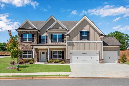 New construction Single-Family house 76 Hidden Fields Wy, Hoschton, GA 30548 plan The Chelsea - image