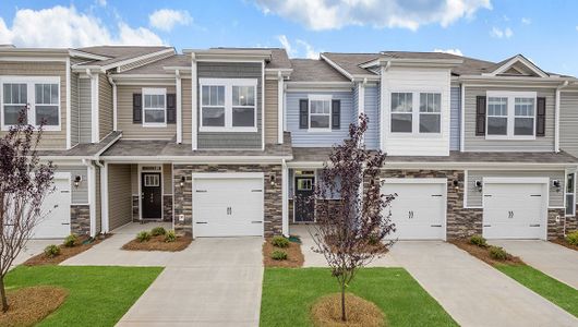 New construction Townhouse house 10446 Ambercrest Ct, Huntersville, NC 28078 plan Lansing - image