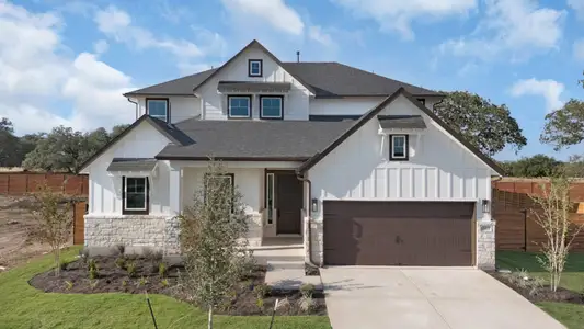 New construction Single-Family house 113 Alistair Dr, Georgetown, TX 78633 plan Hudson - image