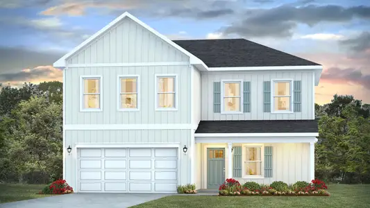 New construction Single-Family house 32 Country Side Wy, Freeport, FL 32439 plan The Belfort - image