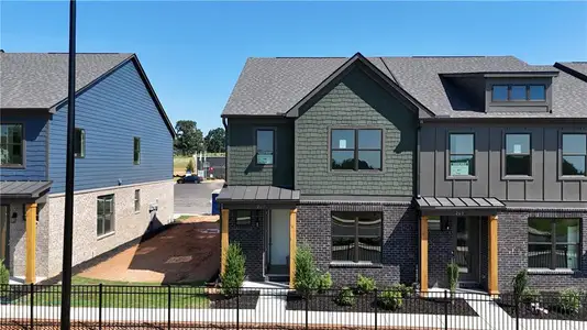 New construction Townhouse house 267 Barracks Wy, Unit 878, Hoschton, GA 30548 plan Holly - image