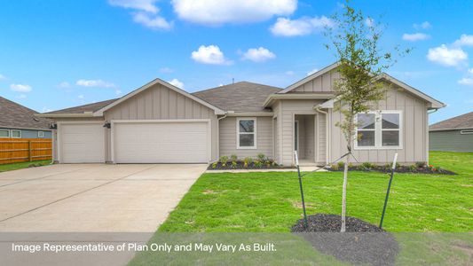 New construction Single-Family house 386 Kolbo Crossing Cv, Lockhart, TX 78644 plan The Frisco - image