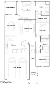 New construction Single-Family house 23407 W Bloch Rd, Buckeye, AZ 85326 plan Coronado Plan 3560 - image