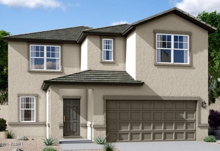 New construction Single-Family house 13106 E Wallflower Ln, Florence, AZ 85132 plan Eclipse - image