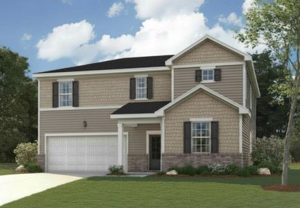 New construction Single-Family house Dallas, GA 30157 plan Jordan - image