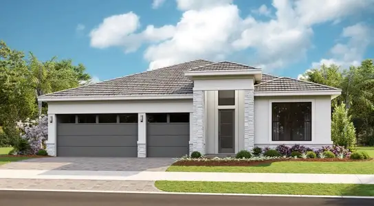 New construction Single-Family house 13537 Sw Shinnecock Dr, Port St. Lucie, FL 34987 plan Priscilla - image