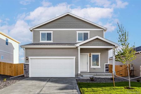 New construction Single-Family house 48200 Shetland Dr, Bennett, CO 80102 - image