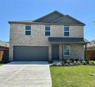 New construction Single-Family house 1519 Rose Blush Ln, Crosby, TX 77532 plan Littleton - image