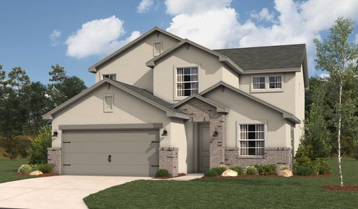 New construction Single-Family house 216 Missouri Primrose Ln, San Marcos, TX 78666 plan Bandera - image 2
