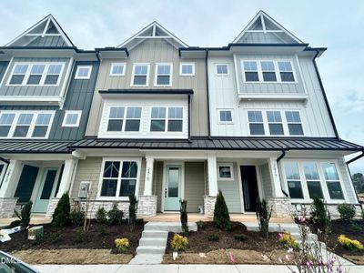 New construction Townhouse house 2415 Adrift Rd, Fuquay Varina, NC 27526 plan Atlas Interior Unit - image