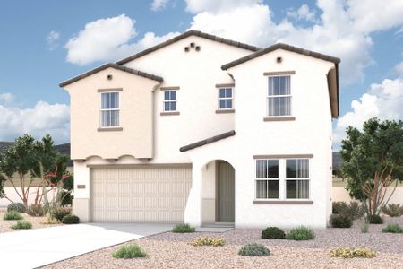 New construction Single-Family house 11929 W Mesa Ct, Maricopa, AZ 85139 plan Oriole - image