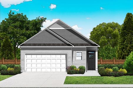 New construction Single-Family house 2002 Halton Oaks Dr, Spartanburg, SC 29303 plan Luna II - image
