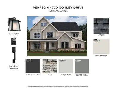 New construction Single-Family house 720 Conley Dr, Canton, GA 30115 plan Pearson - image