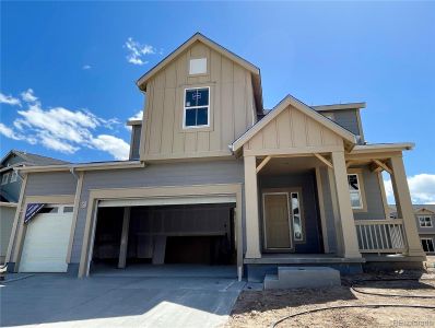 New construction Single-Family house 5533 Fleur De Lis Lane, Timnath, CO 80547 Evans- photo 0