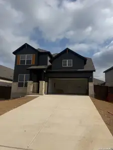 New construction Single-Family house 12429 Dime Box, San Antonio, TX 78253 plan Needham - image