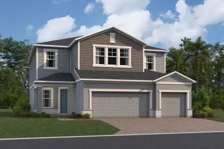New construction Single-Family house St. Cloud, FL 34773 plan Lancaster - image