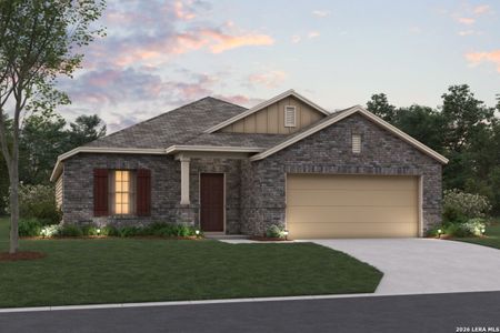 New construction Single-Family house 10315 Tynecastle Rd, Converse, TX 78109 plan Desoto - 40' Smart Series - image