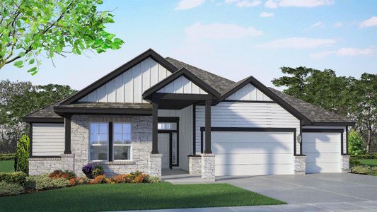 New construction Single-Family house 14508 Egon Dr, Salado, TX 76571 plan The Sierra - image