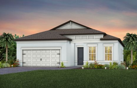 New construction Single-Family house 14737 Sunset Crest Ln, Parrish, FL 34219 plan Mystique - image