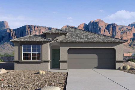 New construction Single-Family house 38155 W Frascati Ave, Maricopa, AZ 85138 plan Gaven - image