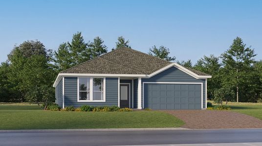 New construction Single-Family house 32720 Tyndall Rd, Wesley Chapel, FL 33545 plan Mccartney - image