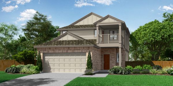 New construction Single-Family house 12613 Skimmer Run, Manor, TX 78653 - photo 0