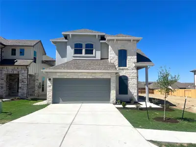 New construction Single-Family house 397 Elephant Island Lp, Kyle, TX 78640 plan Lamar - image