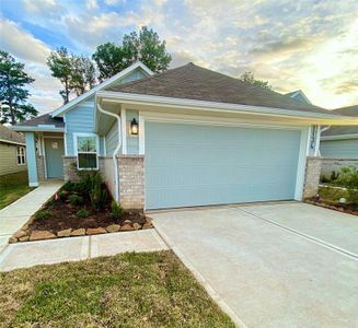 New construction Single-Family house 1134 Kinsey Wilderness Lane, Conroe, TX 77301 Barrow- photo 0