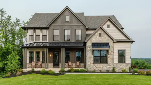 New construction Single-Family house Norwood, NC 28128 plan Hawthorne - image