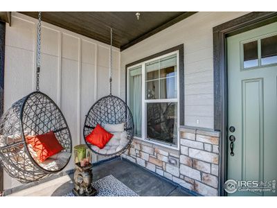 New construction Townhouse house 6781 Maple Leaf Drive, Timnath, CO 80547 Timberline- photo 0