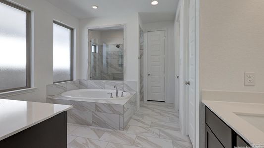 New construction Single-Family house 9933 Paladin Rdg, San Antonio, TX 78254 plan 2169W - image 9