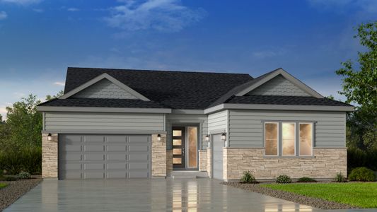 New construction Single-Family house 16975 Black Rose Pl, Parker, CO 80134 null- photo 0 0