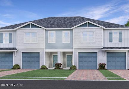 New construction Townhouse house 90 Carmella Court, Saint Augustine, FL 32092 Lincoln- photo 0