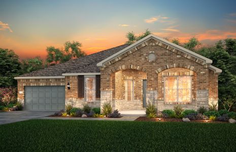 New construction Single-Family house 100 Jasmine Lane, Marble Falls, TX 78654 Reverence- photo 0