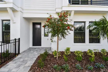 New construction Townhouse house 7236 Sutton Ln, Sarasota, FL 34240 plan The Rainwater - image