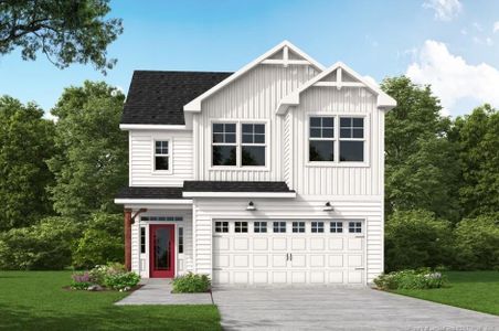 New construction Single-Family house 482 Black Duck Ln, Lillington, NC 27546 plan Onslow - image